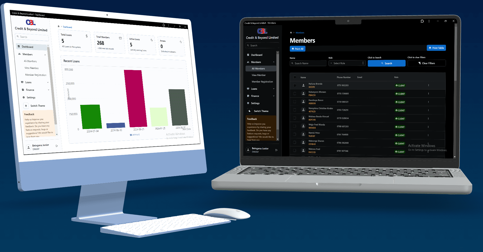 MicroFin Sys Software Preview